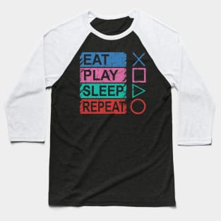 Gamer Life Cycle Baseball T-Shirt